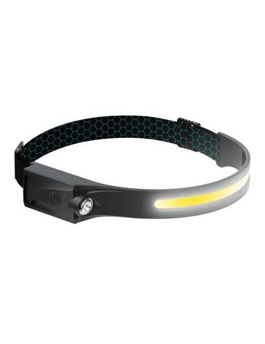 Linterna LED Frontal 5W Cob 2XAAA 25423 [LOTE DE 6 Unidades] ALFA