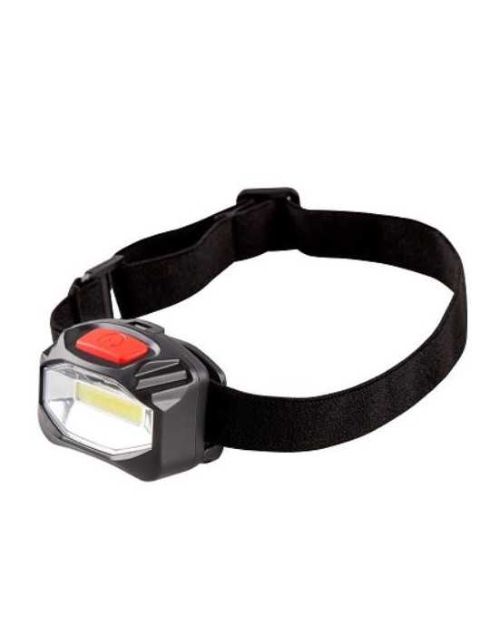 Linterna LED Cob Frontal 3W 100LM 100M 23937 [LOTE DE 4 Unidades] ALFA