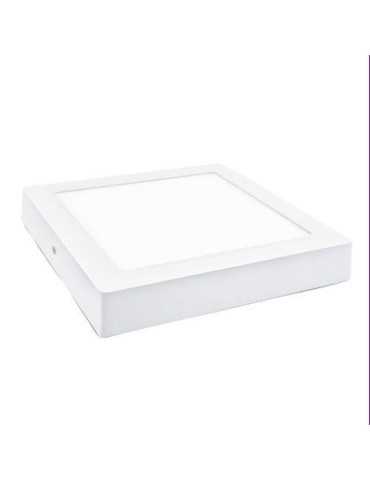 Downlight LED 18 W Superficie Cuadrado Bca. calida [LOTE DE 2 Unidades] ALFA