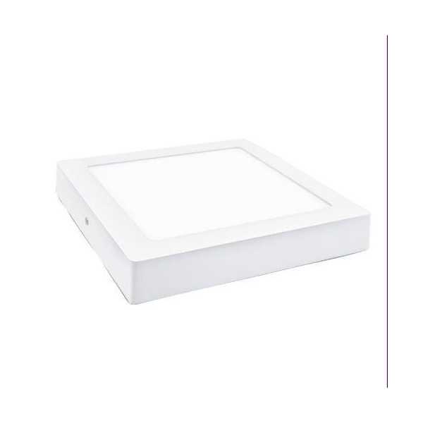 Downlight LED 18 W Superficie Cuadrado Bca. calida [LOTE DE 2 Unidades] ALFA