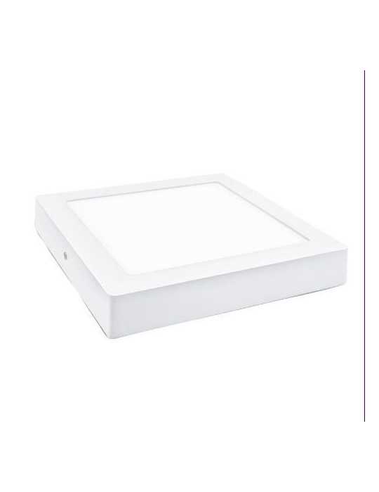 Downlight LED 18 W Superficie Cuadrado Bca. calida [LOTE DE 2 Unidades] ALFA