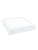 Downlight LED 18 W Superficie Cuadrado Blanca Fria [LOTE DE 2 Unidades] ALFA