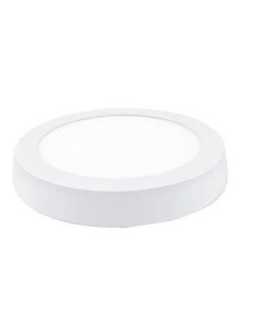 Downlight LED 24W Superficie Redondo Blanca Fria [LOTE DE 2 Unidades] ALFA