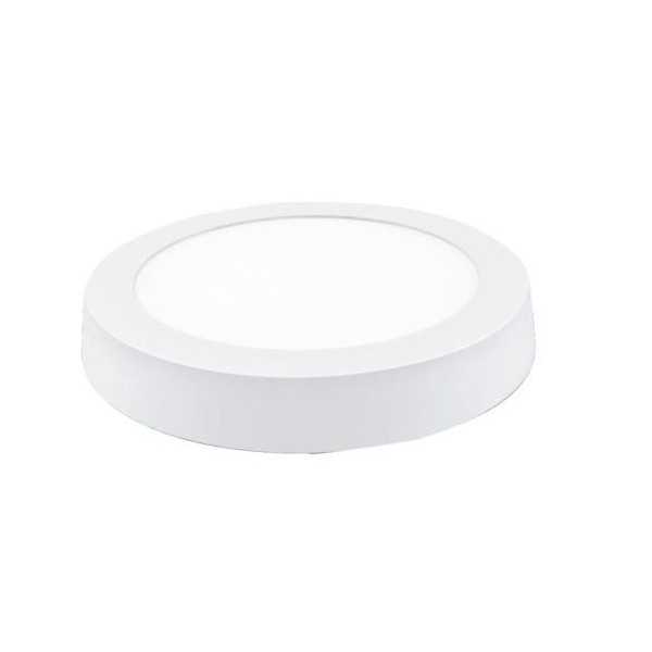 Downlight LED 24W Superficie Redondo Blanca Fria [LOTE DE 2 Unidades] ALFA