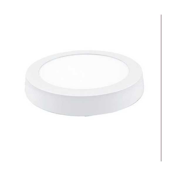 Downlight LED 18 W Superficie Redondo Bca. calida [LOTE DE 2 Unidades] ALFA