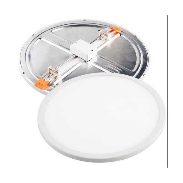 Downlight LED Ajustable Redondo Blanco 15W Neutra [LOTE DE 2 Unidades] ALFA