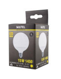 Bombilla LED Globo G95 E27 15 Watios Cálida 21942 [LOTE DE 6 Unidades] ALFA