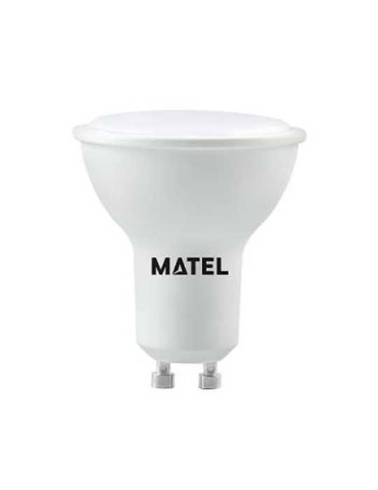 Bombilla LED Dicroica 120 GU10 8W Cálida 21884 [LOTE DE 8 Unidades] ALFA