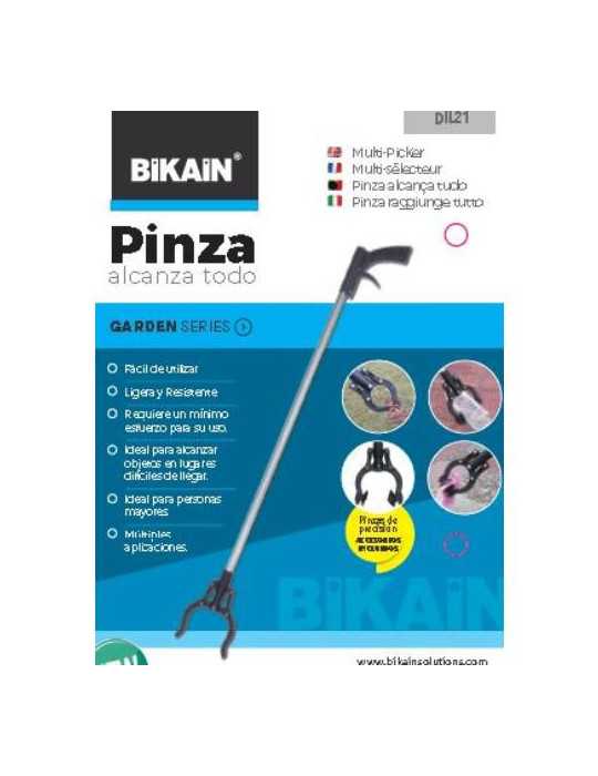 Pinza Alcanza Todo - 100CMS [LOTE DE 2 Unidades] ALTUNA