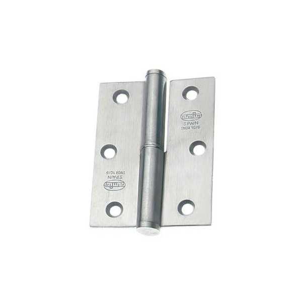 Pernio Inoxidable Derecha 424-90X65 2548 [LOTE DE 4 Unidades] AMIG