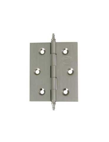 Bisagra 1003-60X40 Latón Cromo Mate 7266 [LOTE DE 6 Unidades] AMIG