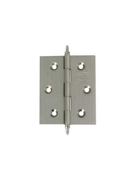 Bisagra 1003-60X40 Latón Cromo Mate 7266 [LOTE DE 6 Unidades] AMIG