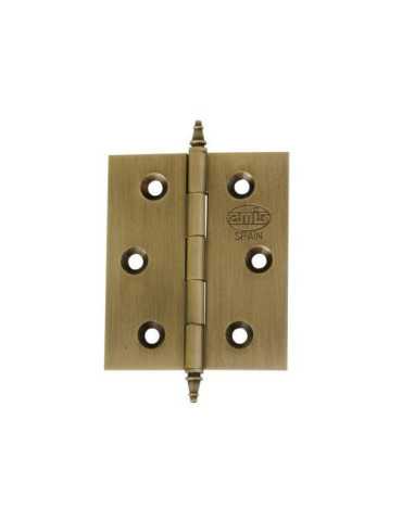 Bisagra 1003-70X50 Latón Cromo Mate 7268 [LOTE DE 6 Unidades] AMIG