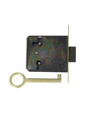 Cerradura Mueble Modelo 8 30MM Latón (BOL.) 22637 [LOTE DE 4 Unidades] AMIG