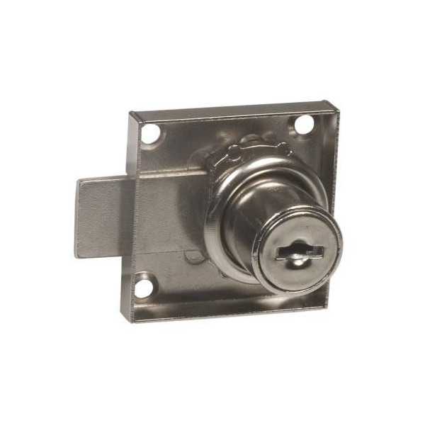 Cerradura Mueble Modelo 1A 40MM. NIQUEL (Blister) 19496 [LOTE DE 6 Unidades] AMIG