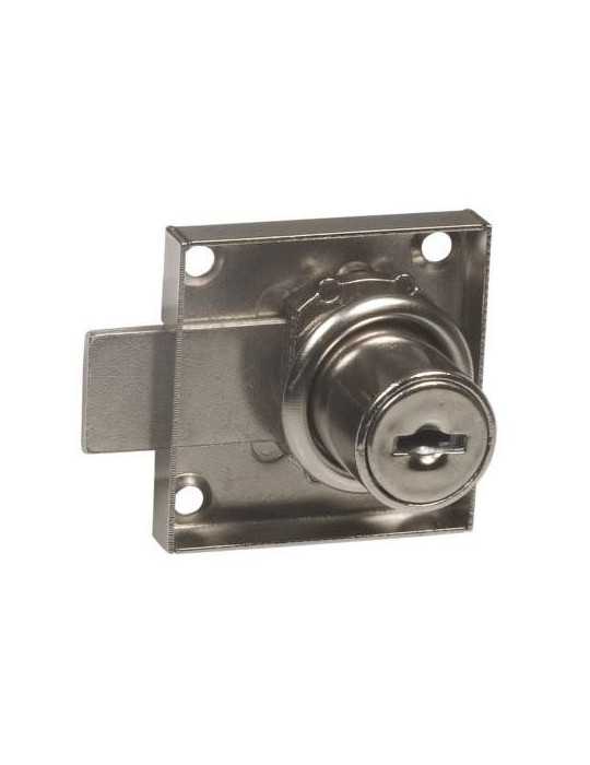 Cerradura Mueble Modelo 1A 40MM. NIQUEL (Blister) 19496 [LOTE DE 6 Unidades] AMIG
