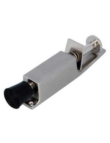 Retenedor Puertas Pie 10 28MM Cromo Mate 6467 [LOTE DE 6 Unidades] AMIG