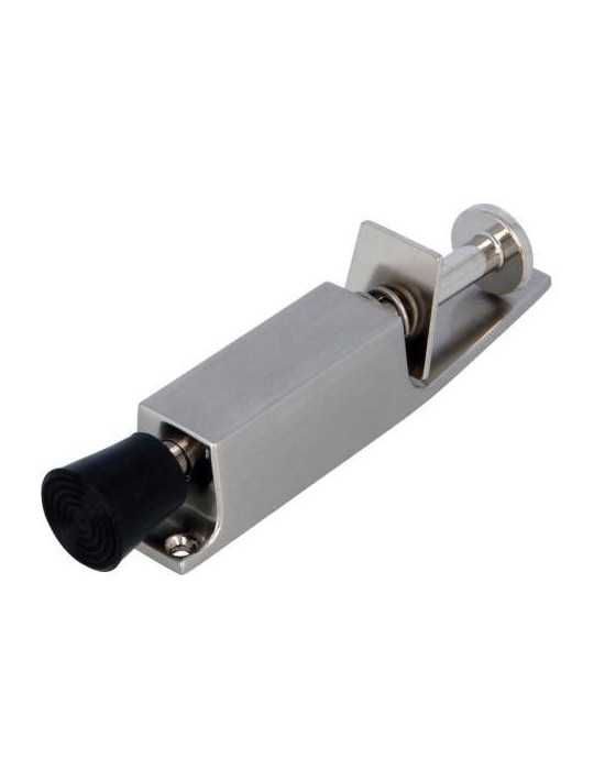 Retenedor Puertas Pie 10 28MM Cromo Mate 6467 [LOTE DE 6 Unidades] AMIG