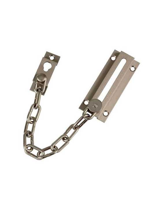 Cadena Seguridad Modelo 1 Cromo Display [LOTE DE 4 Unidades] AMIG