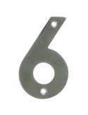 Número 6 - Inoxidable 18/8 Display 6774 [LOTE DE 6 Unidades] AMIG