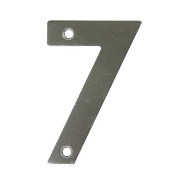 Número 7 - Inoxidable 18/8 Display 6775 [LOTE DE 6 Unidades] AMIG