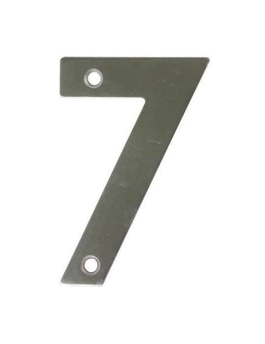 Número 7 - Inoxidable 18/8 Display 6775 [LOTE DE 6 Unidades] AMIG