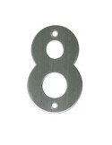 Número 8 - Inoxidable 18/8 Display 6776 [LOTE DE 6 Unidades] AMIG