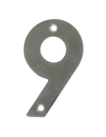 Número 9 - Inoxidable 18/8 Display 6777 [LOTE DE 6 Unidades] AMIG