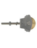 Polea 23 M6 Ø34X50MM Inoxidable-Latón 6426 [LOTE DE 6 Unidades] AMIG