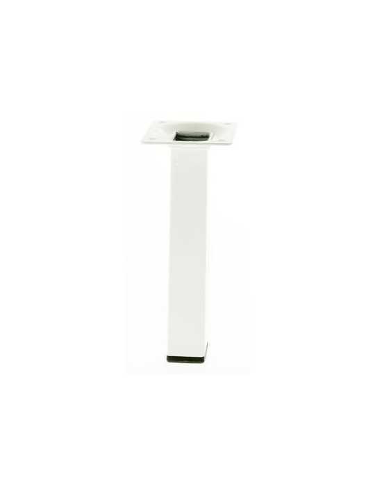 Pata Mesa 3 Cuadrada 25X25X200MM Blanca 21720 [LOTE DE 12 Unidades] AMIG
