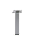 Pata Mesa 3 Cuadrada 25X25X700MM Plata 21743 [LOTE DE 6 Unidades] AMIG