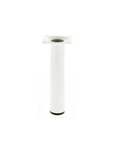Pata Mesa 4 Redonda 30X100MM Blanco 21744 [LOTE DE 16 Unidades] AMIG