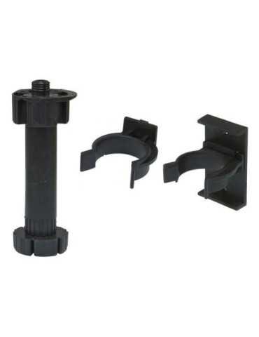 Kit 4 Patas Mesa Modelo 9 16X135X160MM Negro 22725 [LOTE DE 10 Unidades] AMIG