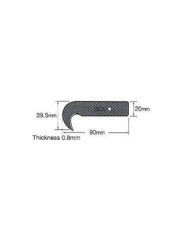 Cuchilla para OHOK-1 (Blister) HOB-1 [LOTE DE 4 Unidades] ANMI