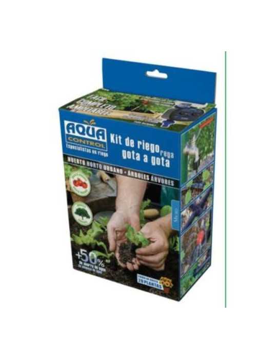 Kit de Riego 4 mm - 20 Goteros Spider-R [LOTE DE 2 Unidades] AQUA CENTER