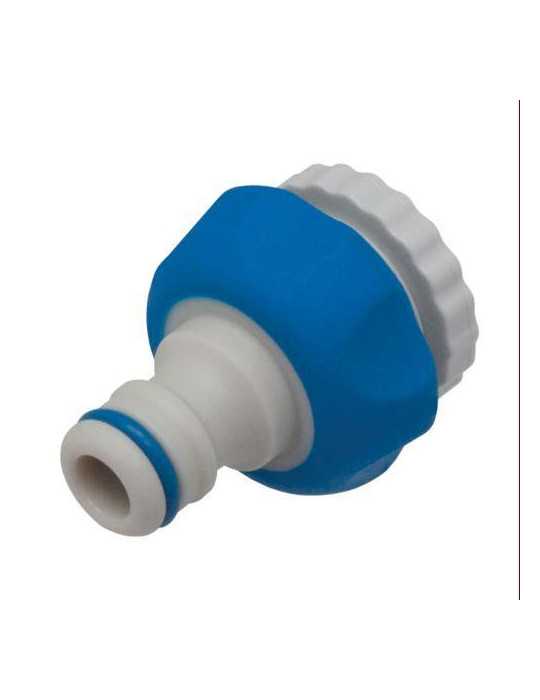 Adaptador Grifo R.h. 1/2 + 3/4 Bimateria C2421 [LOTE DE 14 Unidades] AQUACENTER