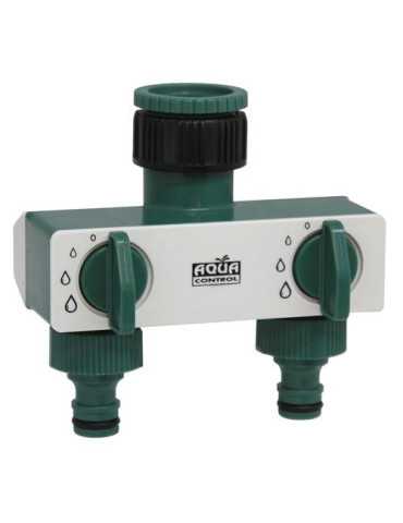 Derivacion PVC 2 Salidas Independientes C2026 [LOTE DE 6 Unidades] AQUACENTER