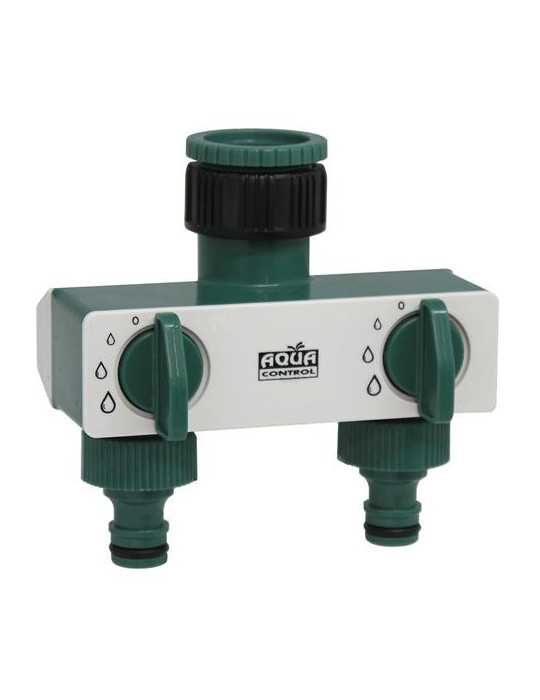 Derivacion PVC 2 Salidas Independientes C2026 [LOTE DE 6 Unidades] AQUACENTER