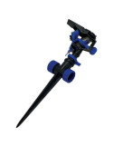 Aspersor de Impacto de Doble Salida con Pincho 1/2 [LOTE DE 4 Unidades] AQUACENTER