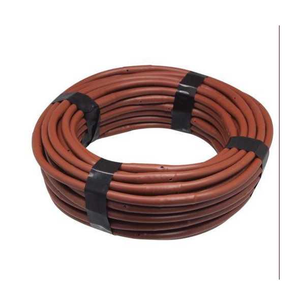 Tubería 6MM con Goteros Integrados (ROLL-15M) C4190 [LOTE DE 2 Unidades] AQUACENTER