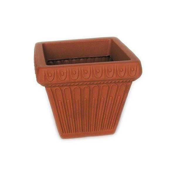 Maceta Cuadrada Pequeña 8 L Terracota 21102 [LOTE DE 4 Unidades] ARBIDEC