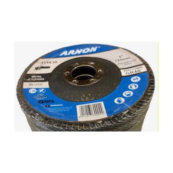 Discos Láminas Mil Hojas Zirconio Lamarnon 125/40 [LOTE DE 16 Unidades] ARBOLEDAS
