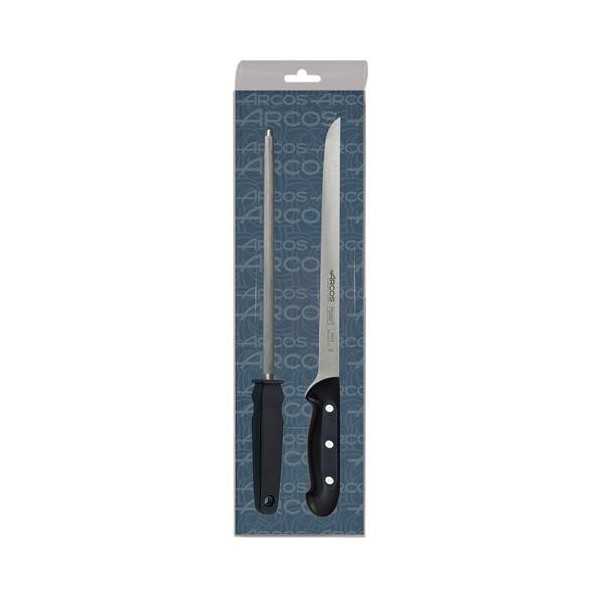Cuchillo Jamonero y Chaira 151900 [LOTE DE 2 Unidades] ARCOS