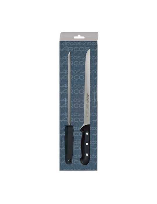 Cuchillo Jamonero y Chaira 151900 [LOTE DE 2 Unidades] ARCOS