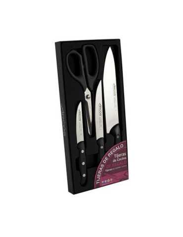 Juego 3 Cuchillos Cocina+tijera ARCOS