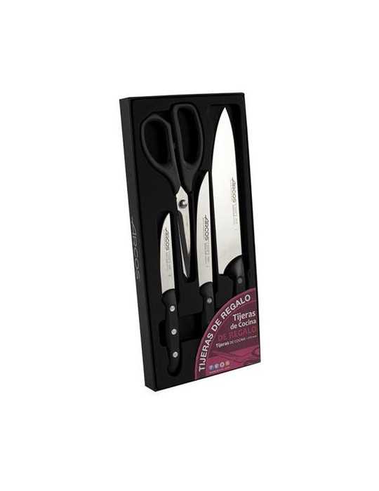Juego 3 Cuchillos Cocina+tijera ARCOS