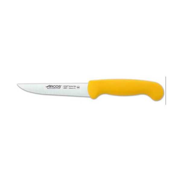Cuchillo Verduras Profesional 100 mm Amarillo 290100 [LOTE DE 4 Unidades] ARCOS