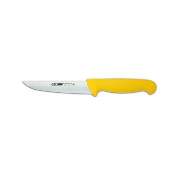 Cuchillo Cocina Profesional 130 mm Amarillo 290400 [LOTE DE 4 Unidades] ARCOS