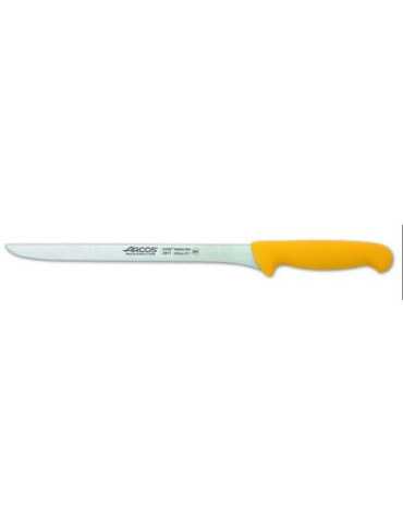 Cuchillo Jamonero Profesional 240 mm Amarillo 291100 [LOTE DE 4 Unidades] ARCOS