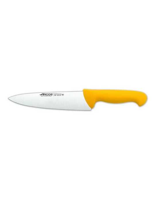 Cuchillo Cocinero Profesional 200 mm Amarillo 292100 [LOTE DE 2 Unidades] ARCOS